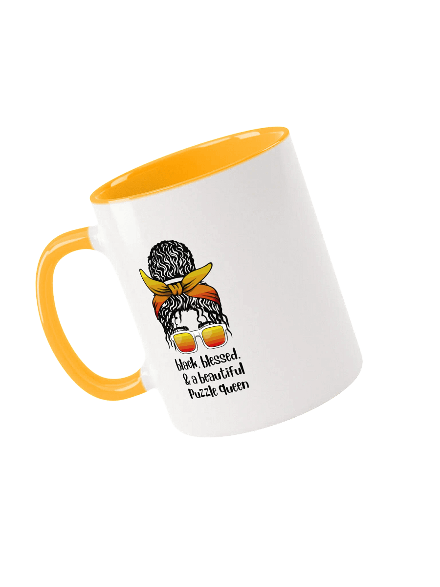 Black, Blessed, & a Beautiful Puzzle Queen Coffee Mug product image (3)