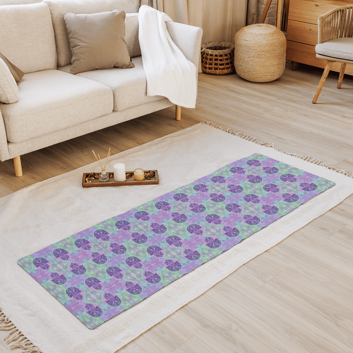 Hamsa Hand Pattern Yoga Mat product image (2)