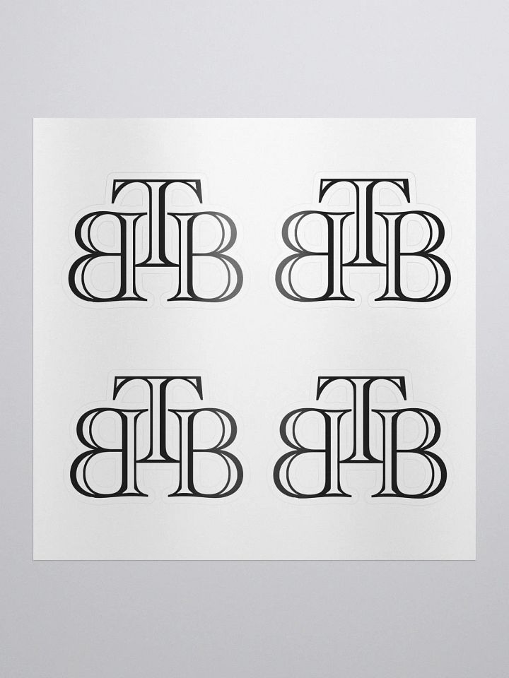TBB Logo Sticker (4 Pack) product image (1)