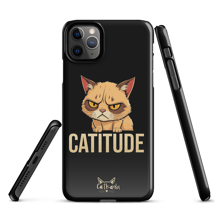 CATITUDE IPHONE CASE product image (3)