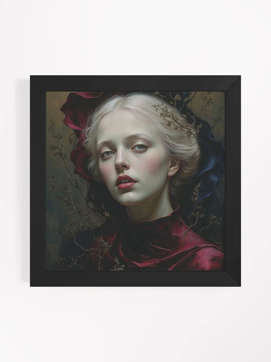 Ethereal Elegance Portrait Framed Print product image (9)