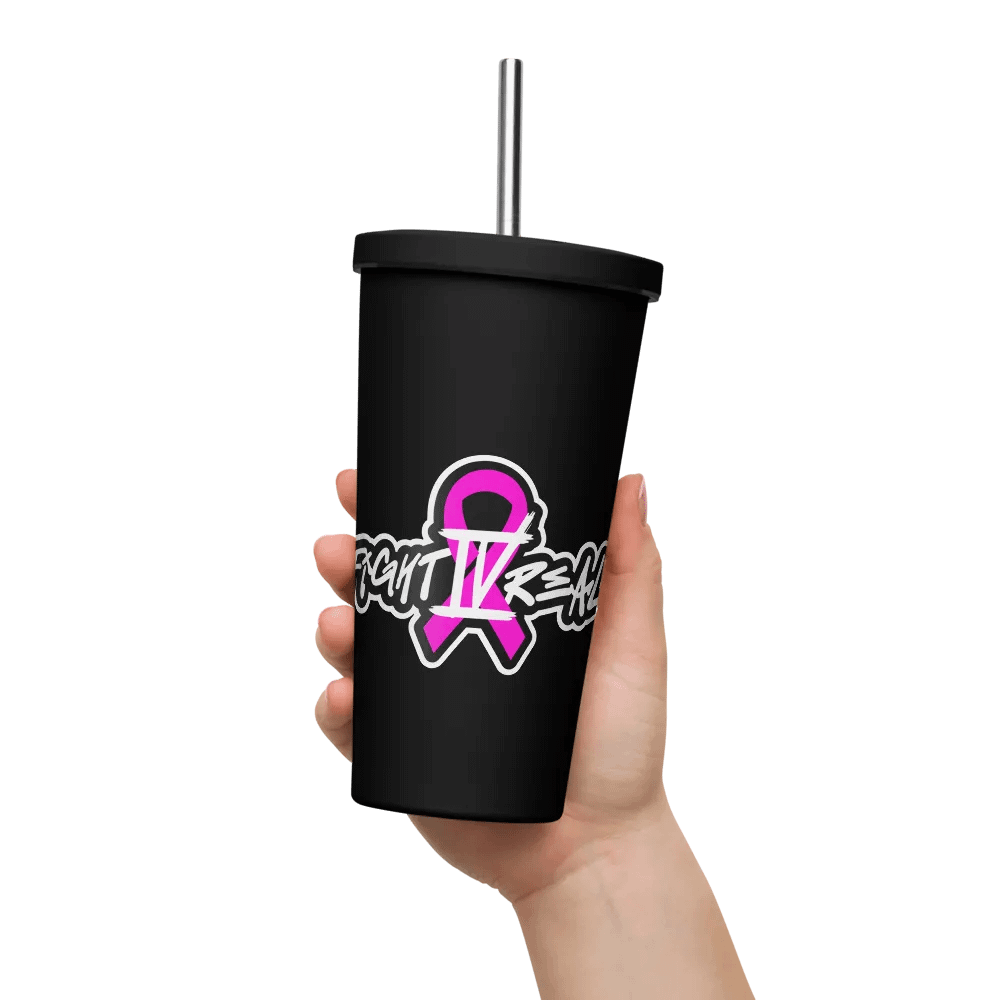 Breast Cancer Awareness Insulated Tumbler With Straw product image (11)