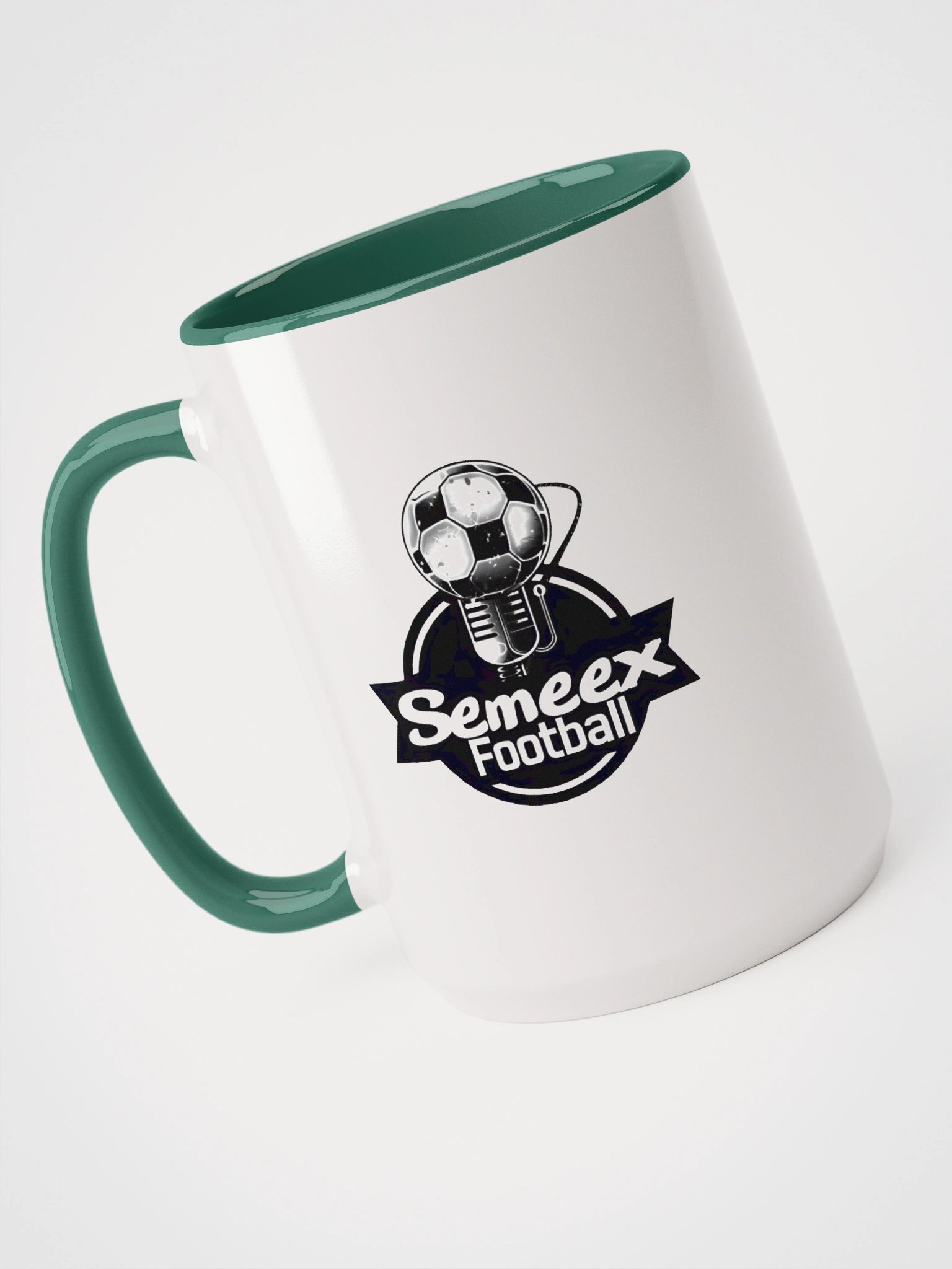 Semeex Football Logo Ceramic Mug with Color Inside product image (16)
