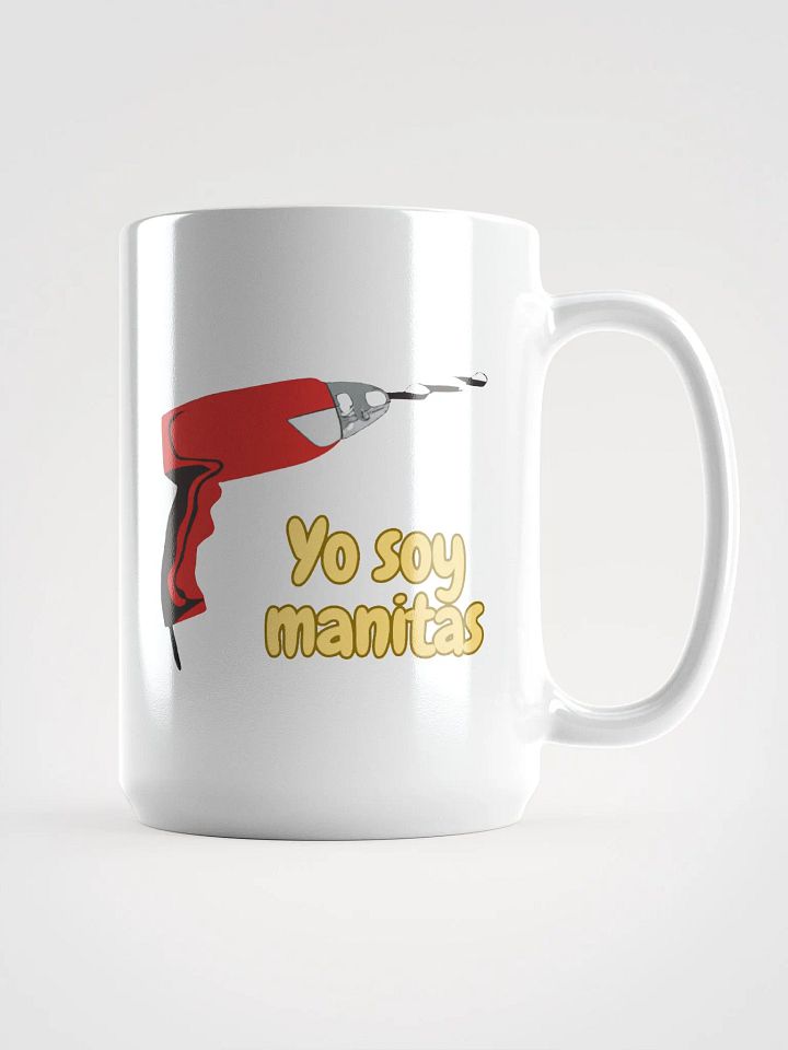 Taza blanca brillante product image (1)