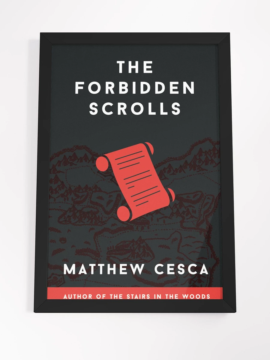 The Forbidden Scrolls Book Framed Cover Poster product image (22)