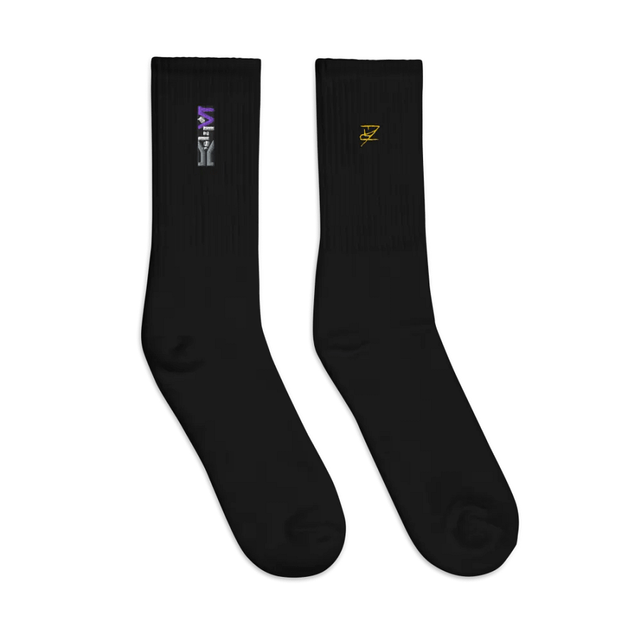 Aurebesh Ace Socks 1 Embroidered product image (3)