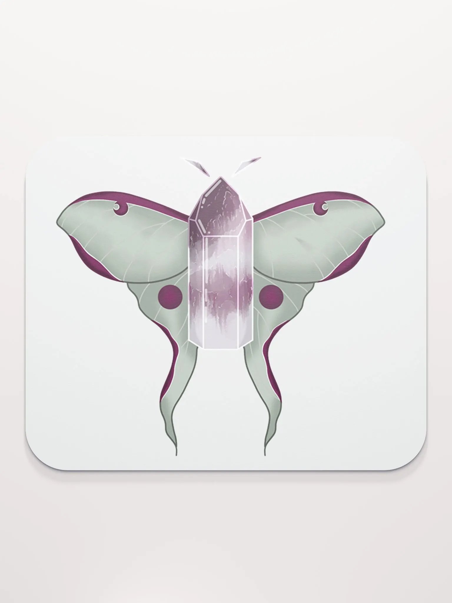 Crystal Moth Mousepad product image (2)