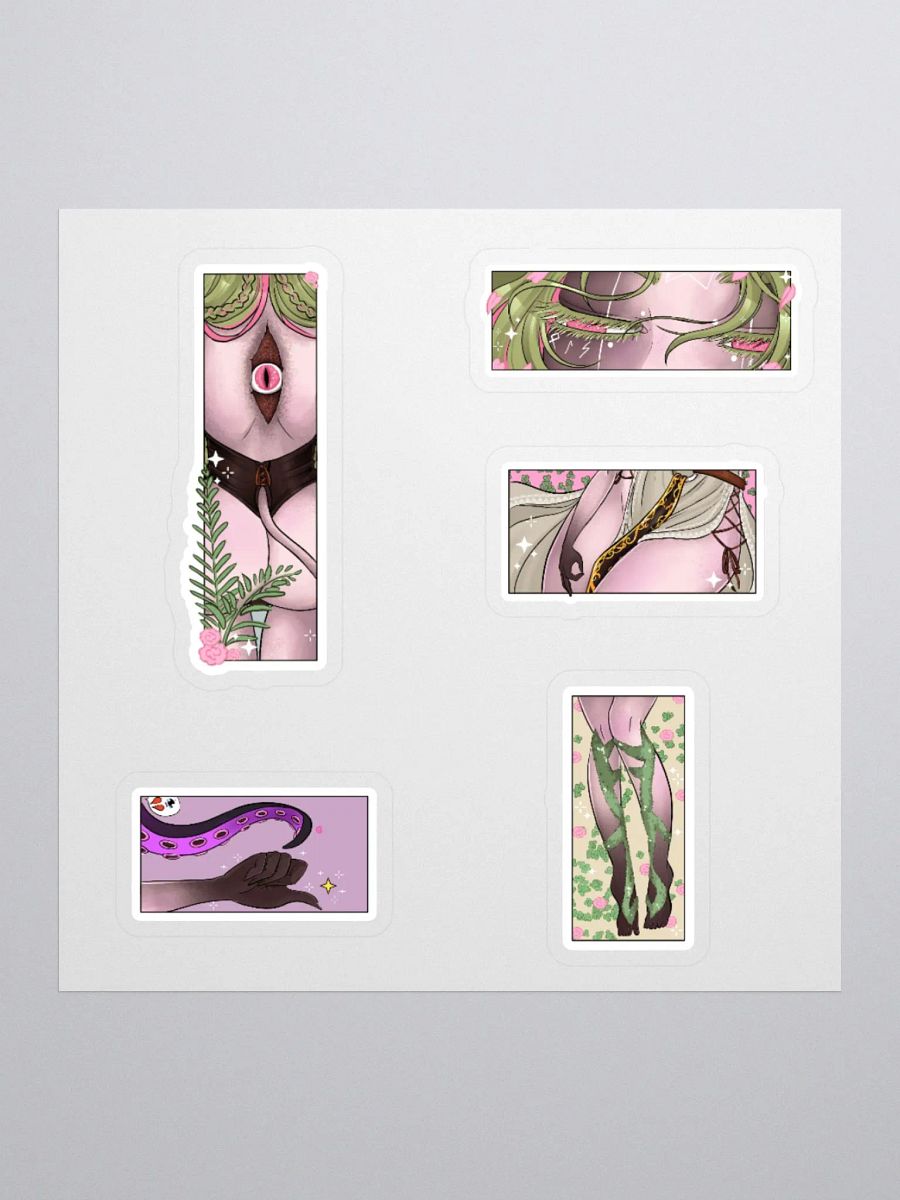 Fantasy Flora Kiss Cut Stickers product image (3)