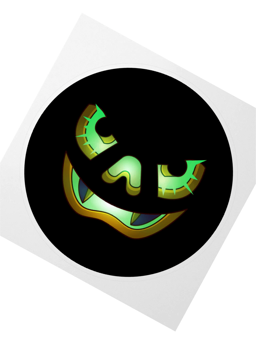 Ghoul face - Sticker product image (2)