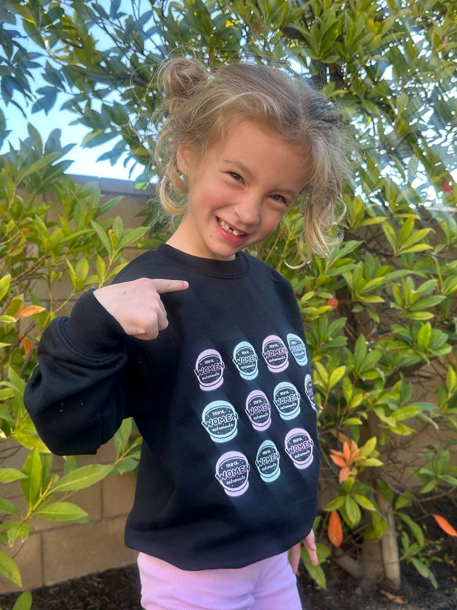 More Women Astronauts Crew Neck (Youth) product image (2)