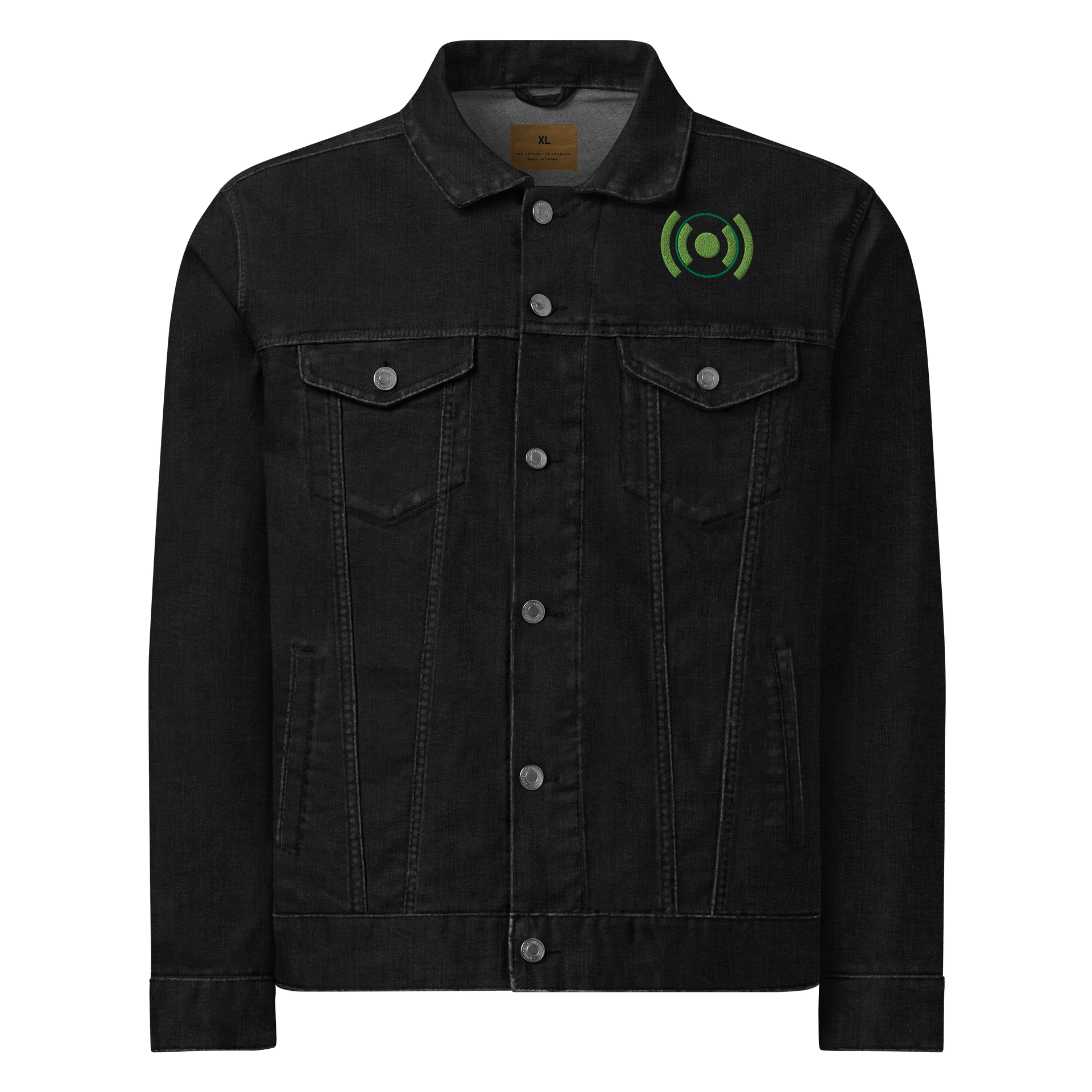 Lanterns Live Emblem | Denim Jacket by Threadfast Apparel product image (1)