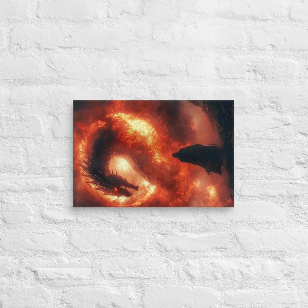 Fire dragon wanderer - Canvas product image (2)