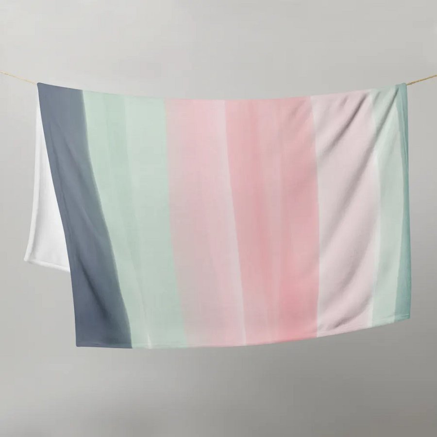 Pastel Serenity Throw Blanket product image (21)