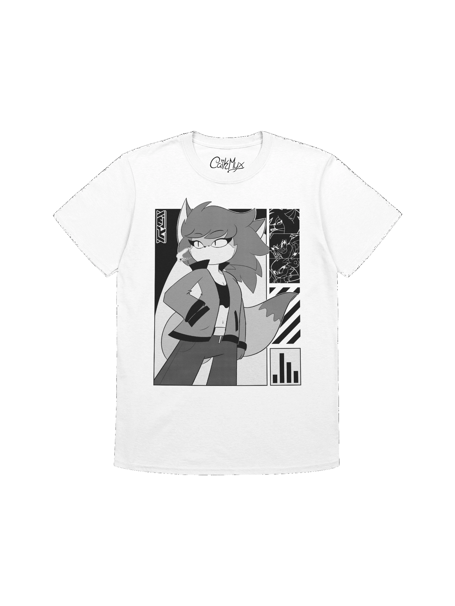 Magenta Manga Panel Tee product image (1)