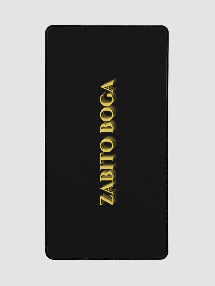 Mouse Pad "Zabito Boga" Black product image (2)