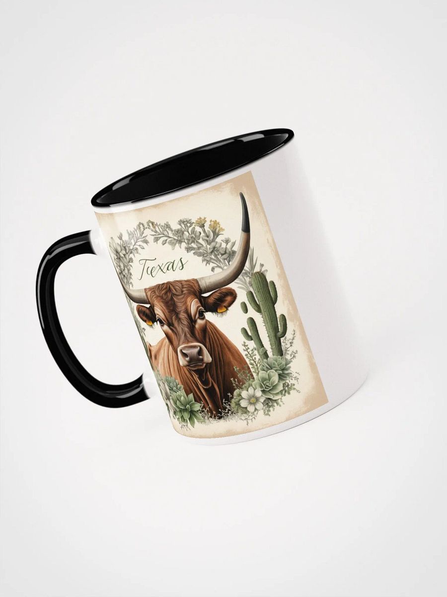 Vintage Texas Longhorn Steer Ceramic Mug product image (43)