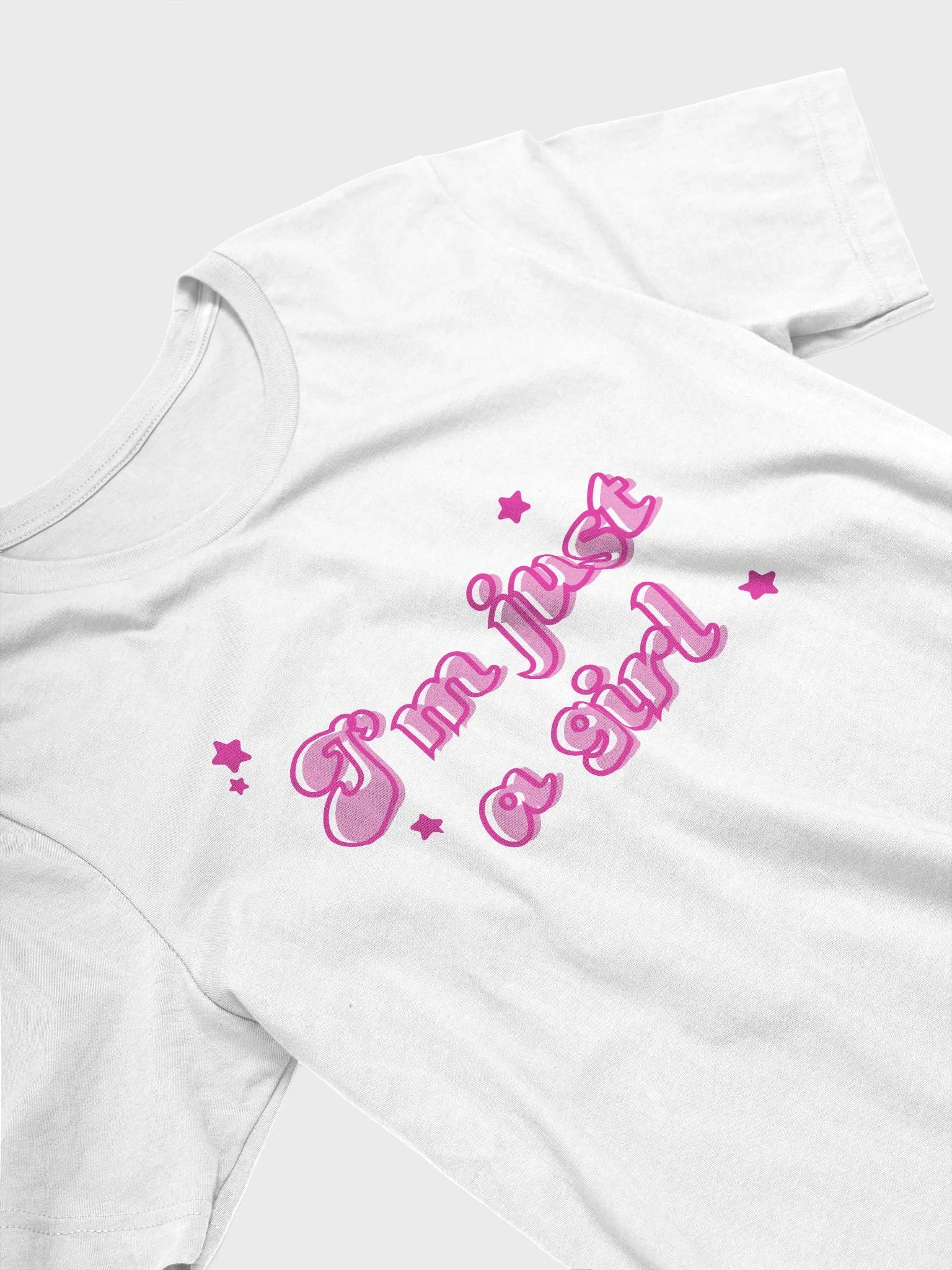 I'm Just A Girl Super Soft T-Shirt product image (13)