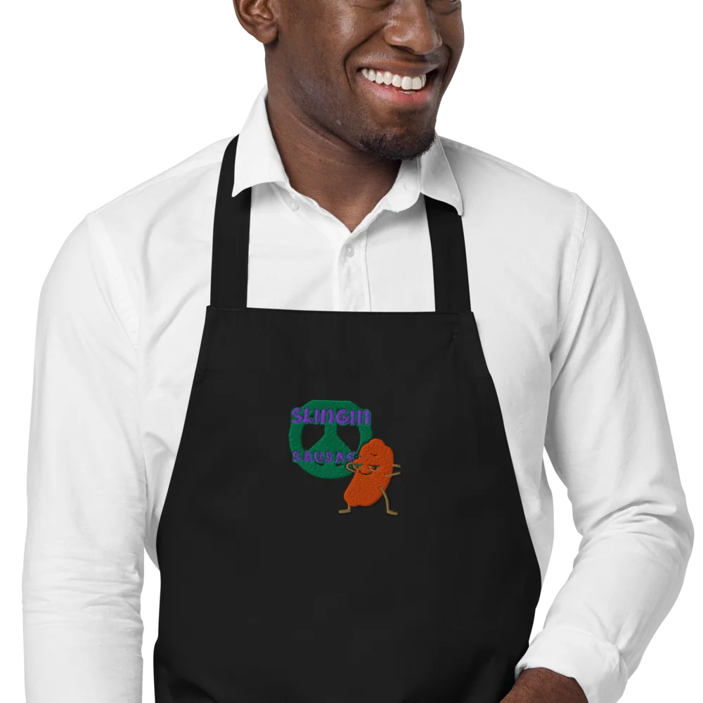 Sizzle in Style: SLINGIN SAUSAGE Apron product image (1)