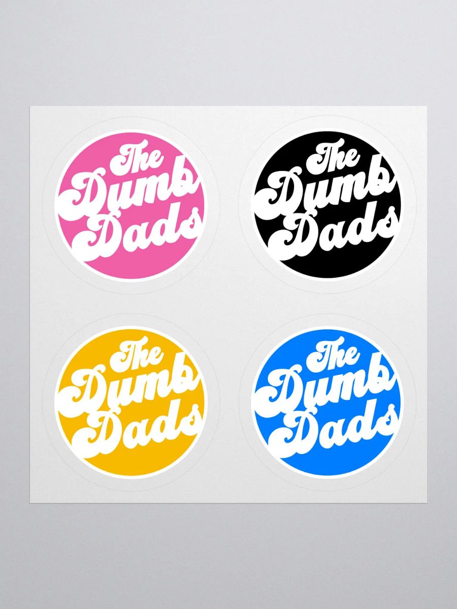 The Dumb Dads Sticker Pack product image (1)