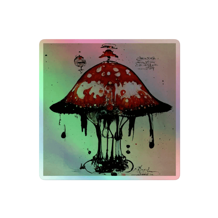 Surreal Mushroom Dreams Sticker Sheet product image (2)