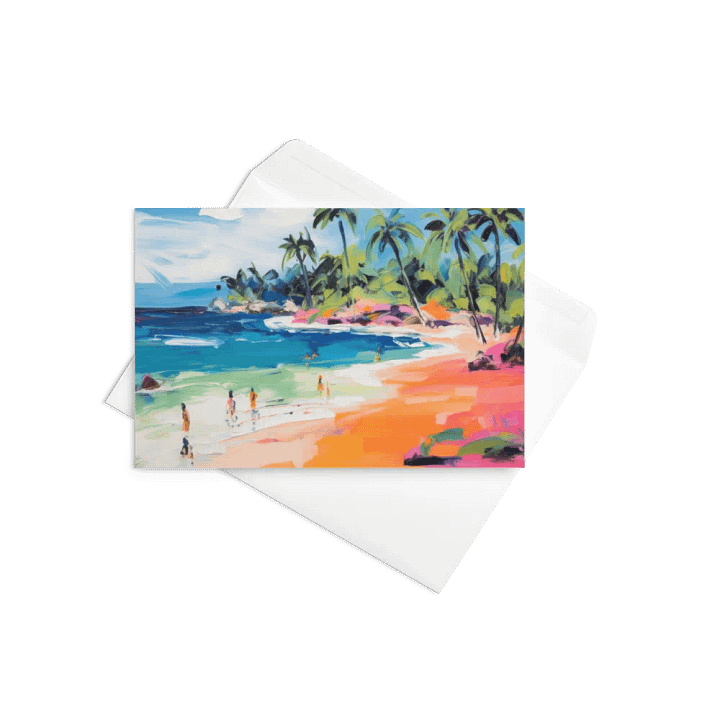 'Tropical Bliss' Greeting Card product image (2)