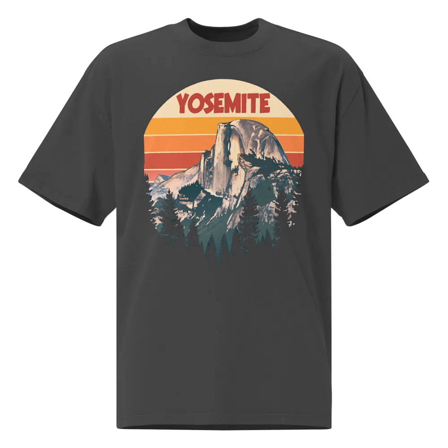 Yosemite Vibes Oversized Tee product image (1)