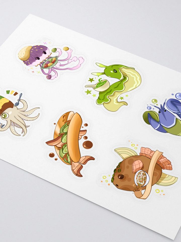 Foody Creatures Sticker Sheet product image (2)