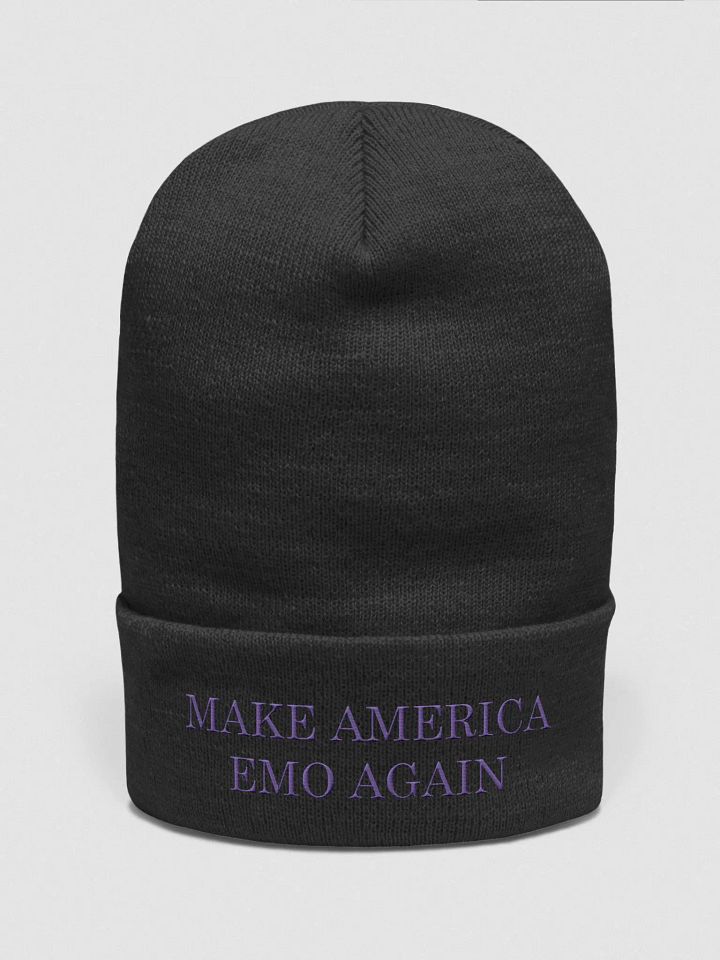 Make America Emo Again Beanie - Purple product image (1)