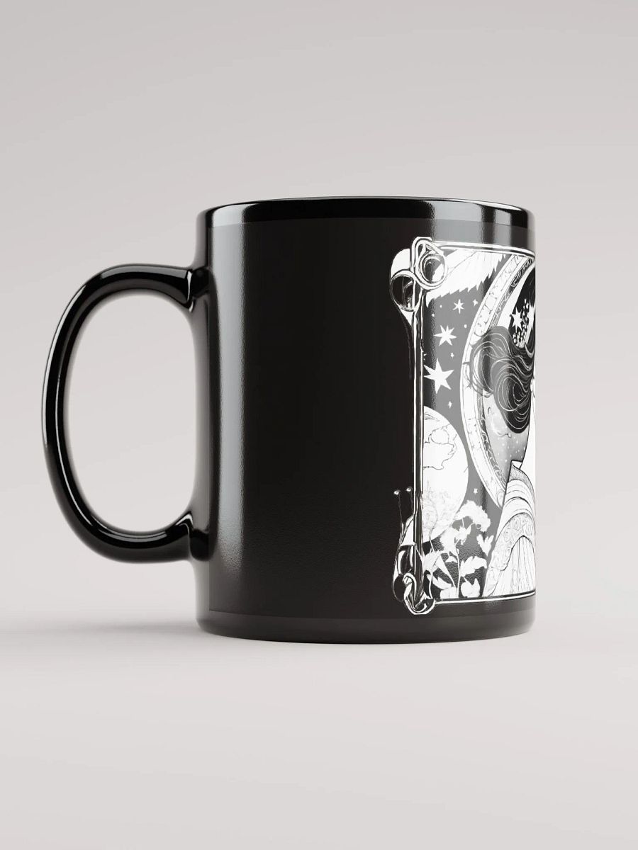 Cosmic Muse - Black Glossy Mug product image (11)