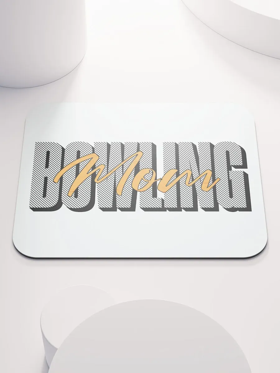 Bowling Mom Mouse Pad product image (1)