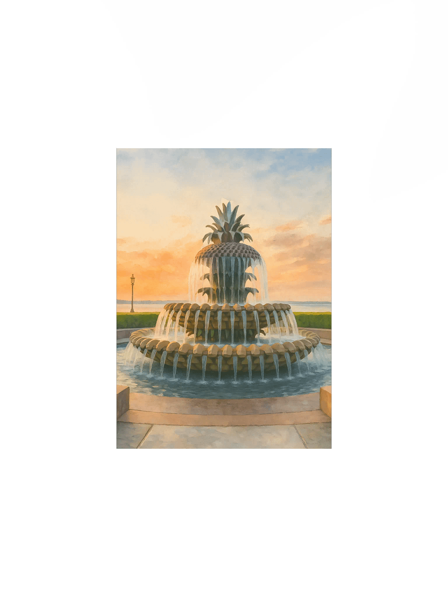 Lowcountry Landmark: Pineapple Serenity product image (8)