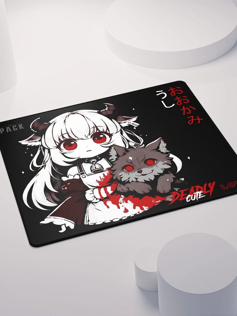 Adorably Macabre Couple Mousepad/Deskpad - Alternate product image (4)