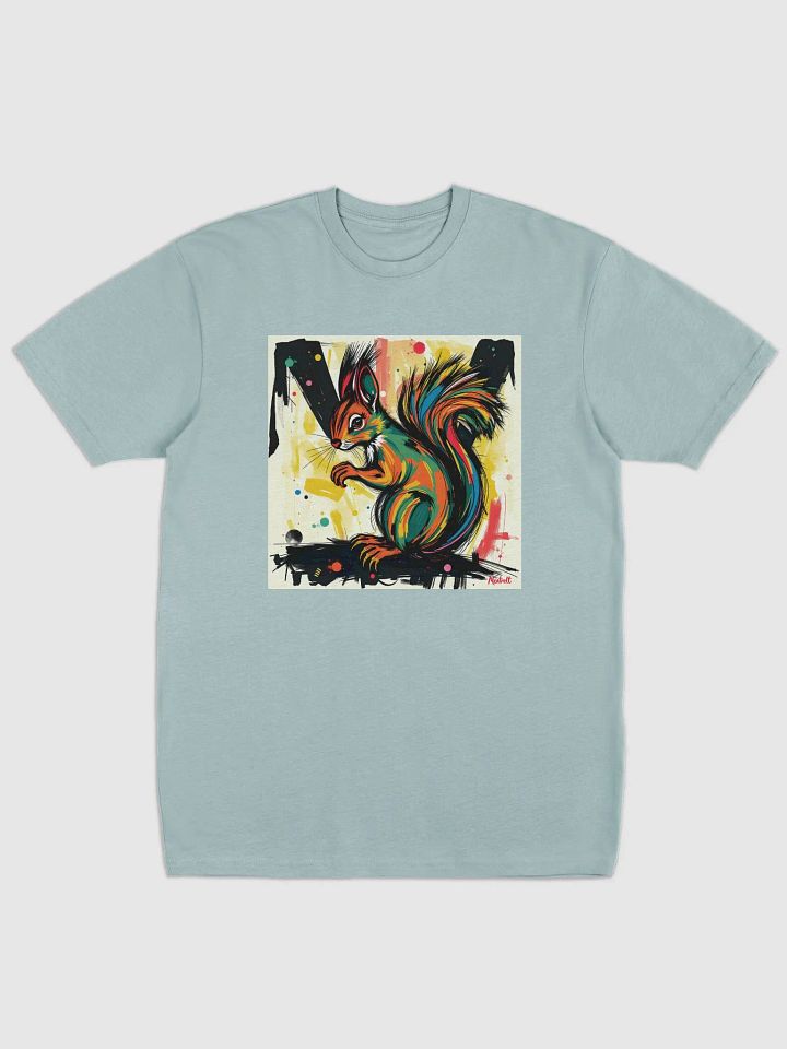 graffiti style squirrel Premium Cotton Heritage Tee: Unmatched Comfort & Style product image (1)