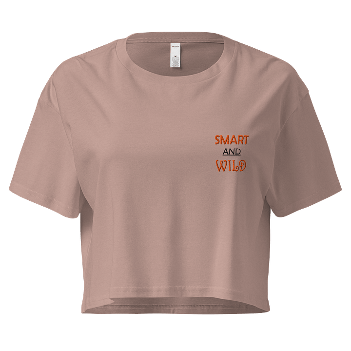 SMART & WILD (EMBROIDERED) Crop Top product image (9)