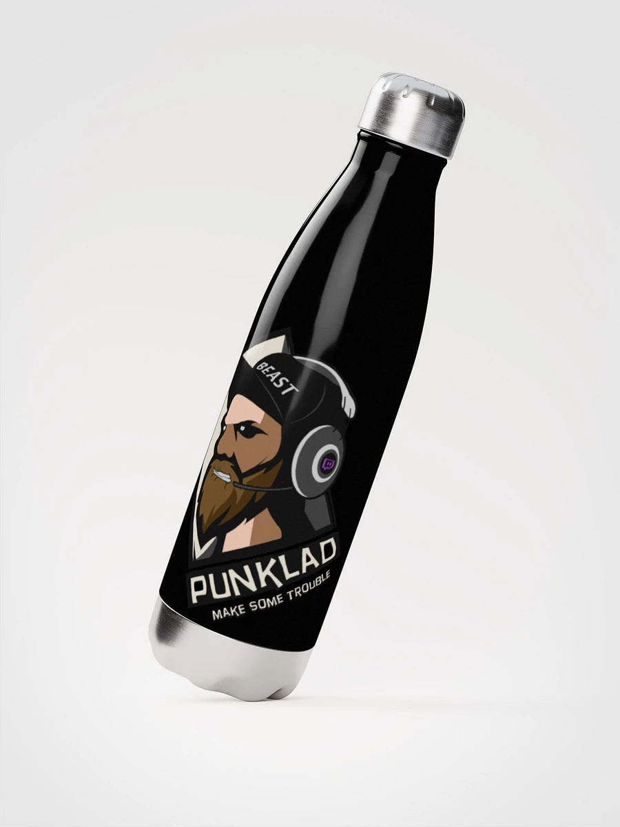 Steel Water Bottle: Punklad logo Stainless product image (2)