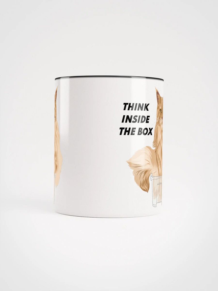 Buster Mug With Color - "Think Inside the Box" product image (5)