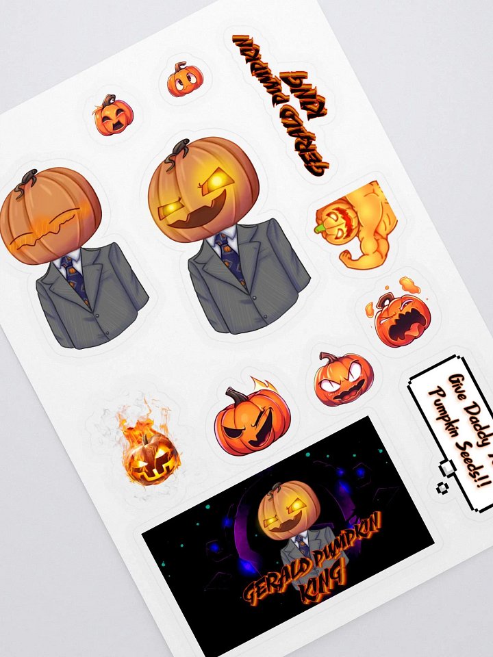 Gerald multi sticker pack product image (1)