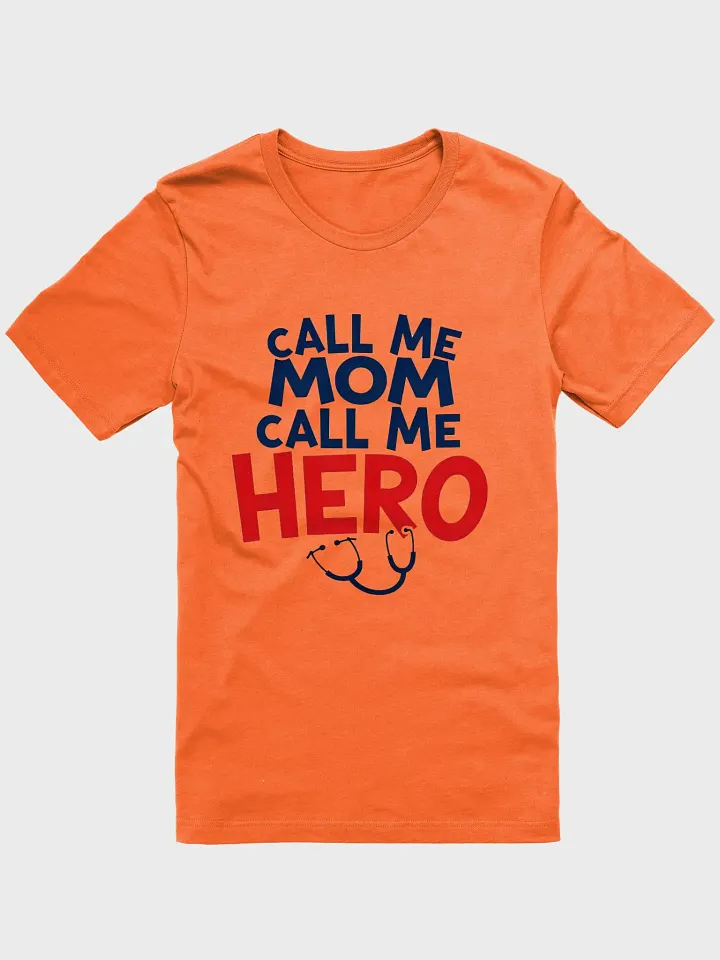 Superhero Mom & Hero Nurse T-Shirt product image (9)