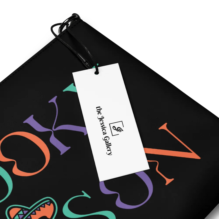 Spooky Season Sombrero Ghost Colorful Flip-Sided Faux Leather Crossbody Bag product image (5)