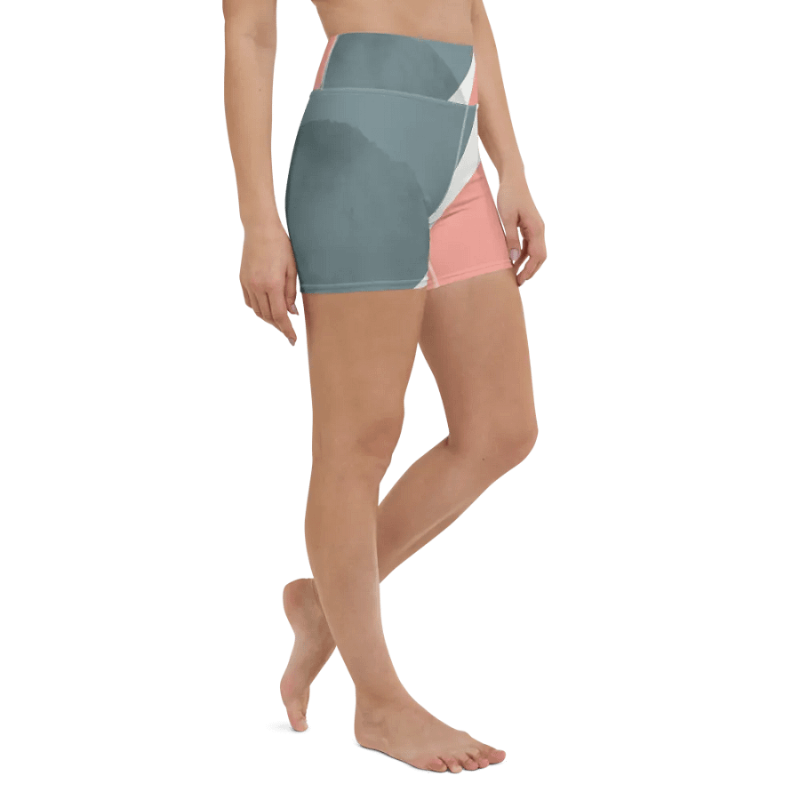 Organic Peach Yoga Shorts product image (4)