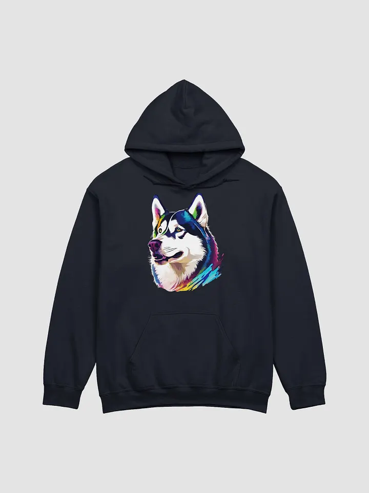 Graphic Siberian Husky Classic Hoodie product image (32)