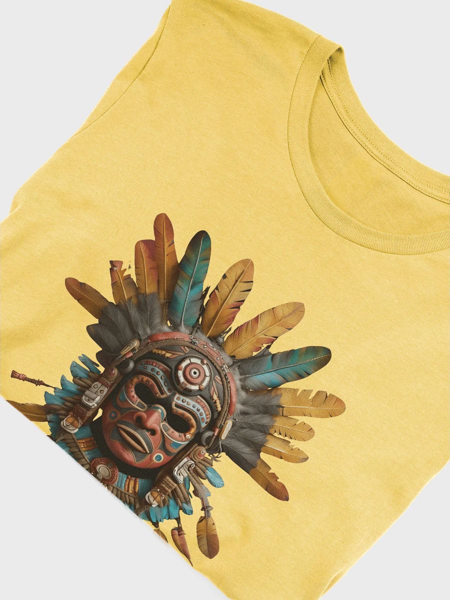 20 Ocelotl Cipactli Aztec Mask T-Shirt product image (77)