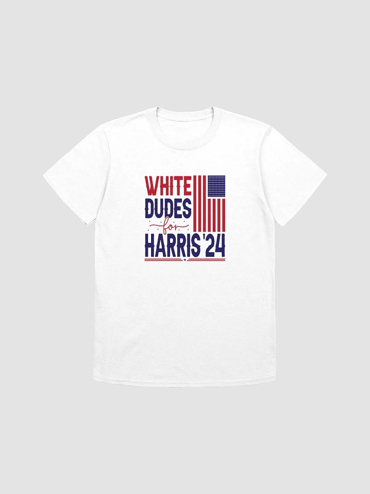 White Dudes For Harris'24 T-shirt product image (4)