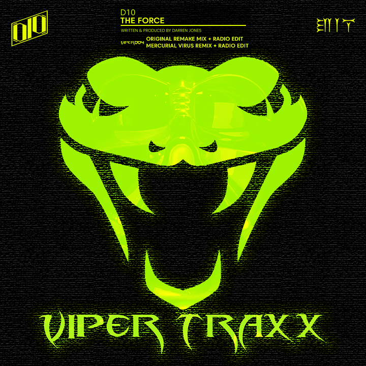 D10 - The Force (Viper Traxx) (VIPER004) product image (1)