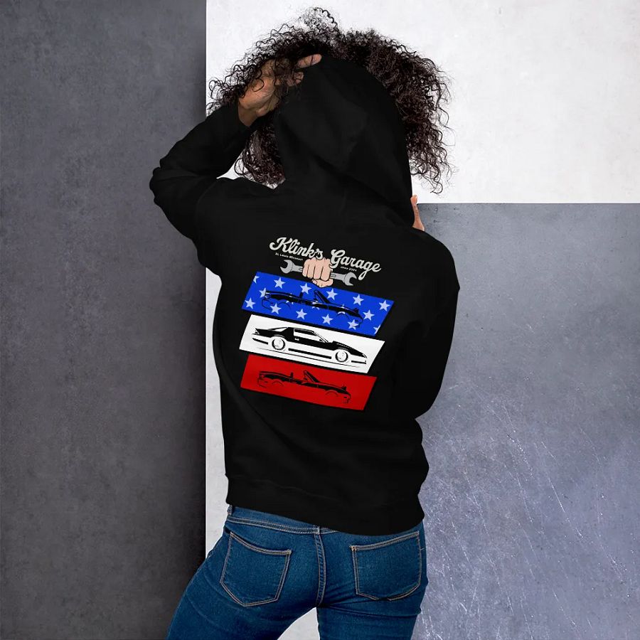 Klink's Garage embroidered Hoodie. product image (6)