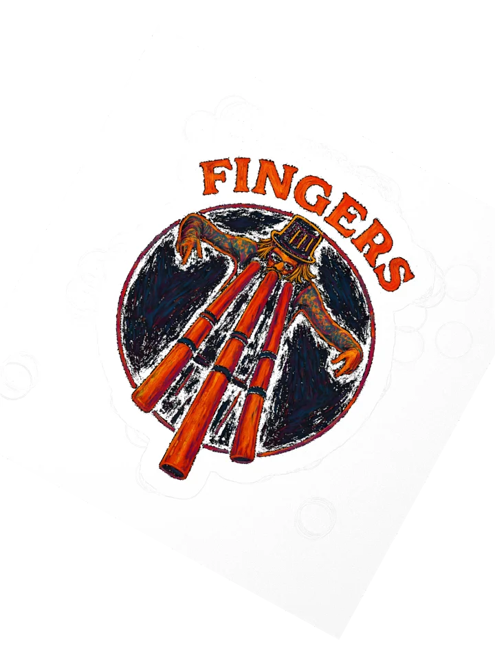 FINGERS Mitchell Cullen Logo Stickers product image (5)