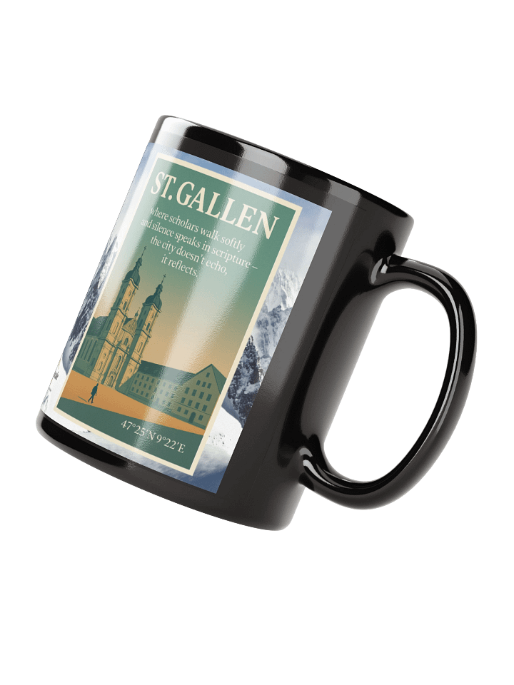🇨🇭 St. Gallen Mug — Fabric of Quiet Strength product image (2)