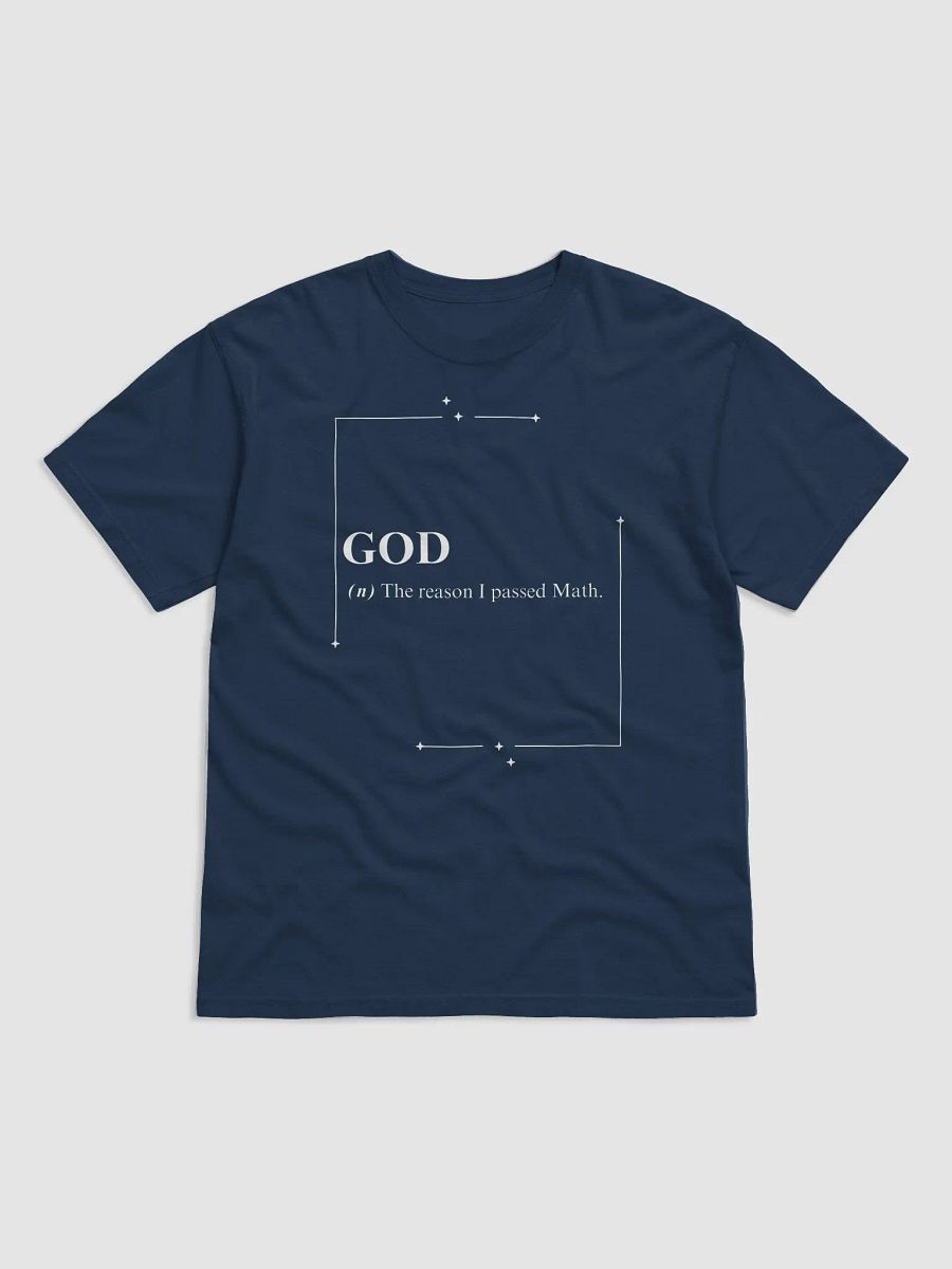 GOD T-SHIRT (WHITE FONT) product image (38)