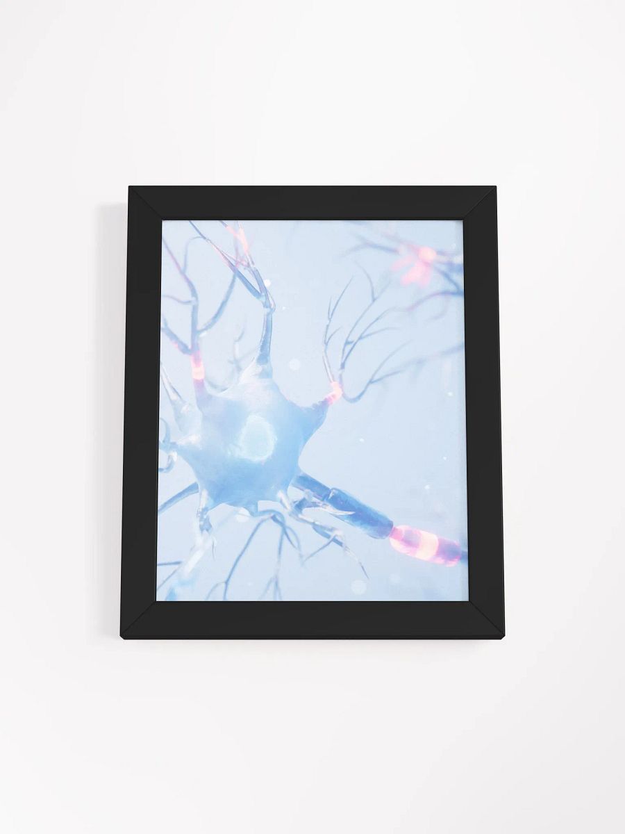 Glowing Myelin (Framed Matte Print) product image (2)
