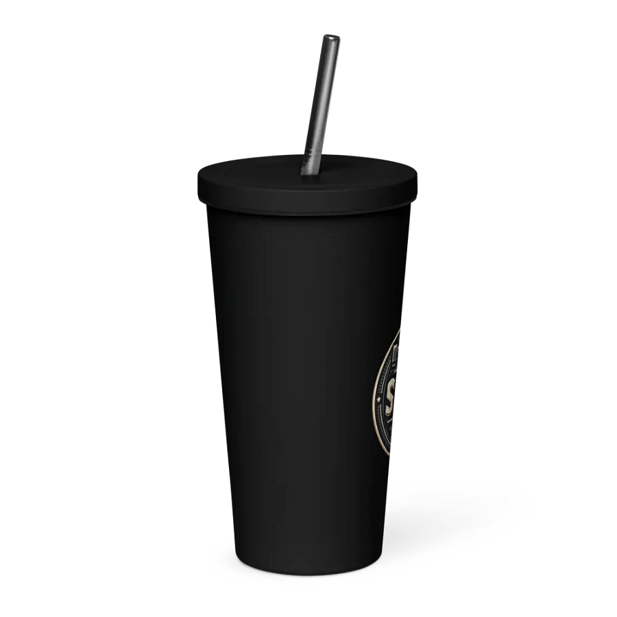 Insulated Tumbler with Straw product image (4)